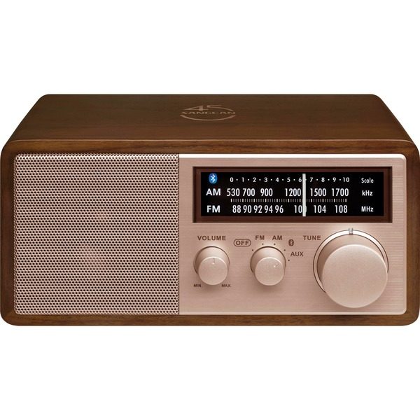 Sangean WR-16SE WR-16 45th Anniversary Special Edition AM/FM Wooden Cabinet Radio with Bluetooth