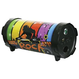 QFX BT-148 ROCK Portable Bluetooth Sound Cylinder (Rock)