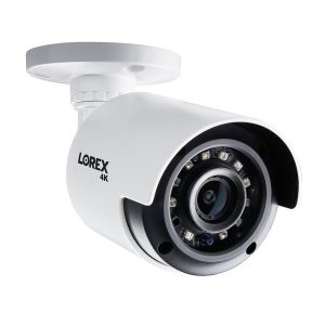 Lorex C841CA-E 4K Ultra HD Analog Indoor/Outdoor Add-on Security Bullet Camera with Color Night Vision