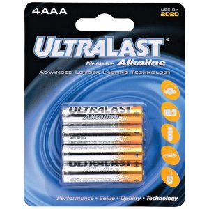 Ultralast ULA4AAA ULA4AAA AAA Alkaline Batteries