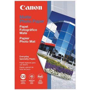 Canon 7981A014AA Matte Photo Paper (4" x 6"; 120 pk)
