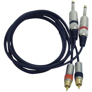Pyle Pro PPRCJ05 Dual Professional Audio Link Cable