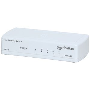 Manhattan 560672 Fast Ethernet Office Switch (5 Port)