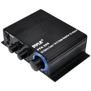 Pyle PFA200 Hi-Fi 2-Channel Stereo Class-T Amp (60 Watts)