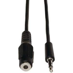 Tripp Lite P311-006 3.5mm Male to Female Stereo Audio Extension Cable (6ft)