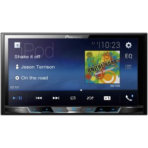 Pioneer MVH-300EX 7" Double-DIN In-Dash Digital Media & A/V Receiver with Bluetooth