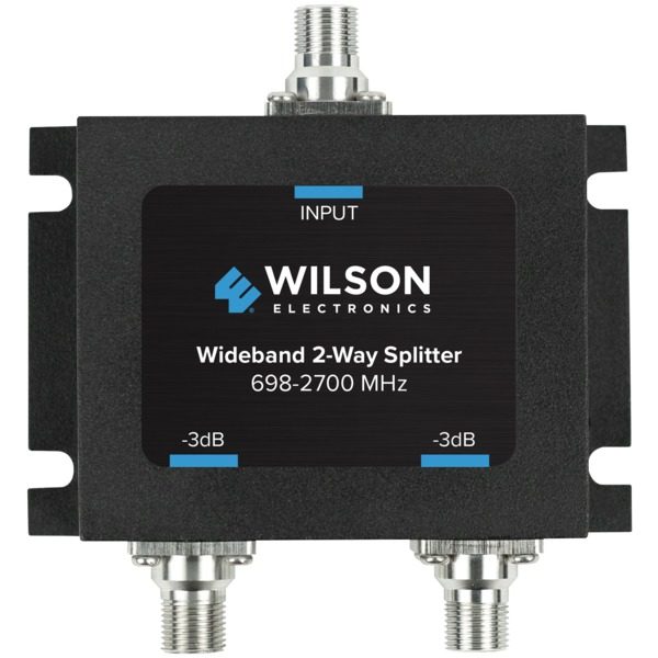 Wilson Electronics 850034 Wideband Splitter with F-Female Connectors (2 Way)