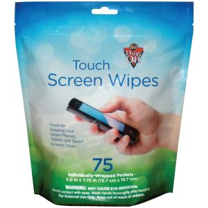 Dust-Off DTSW75 Touchscreen Wipes (75-ct)