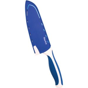 Starfrit 093896-006-NEW1 7-Inch Santoku Knife with Integrated Sharpening Sheath