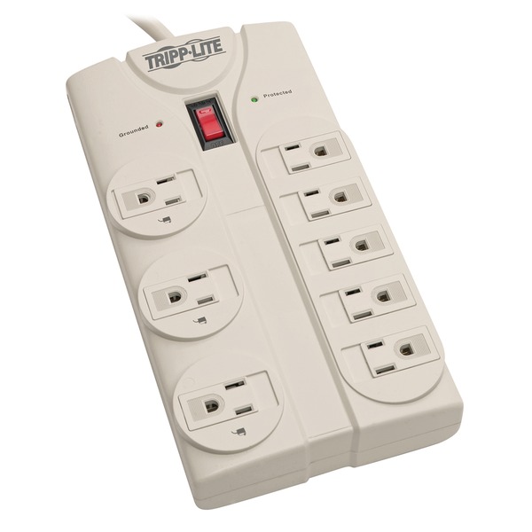 Tripp Lite TLP808 8-Outlet Surge Protector (1440 Joules; 8ft power cord) Tripp Lite TLP808 8-Outlet Surge Protector (1440 Joules; 8ft power cord)