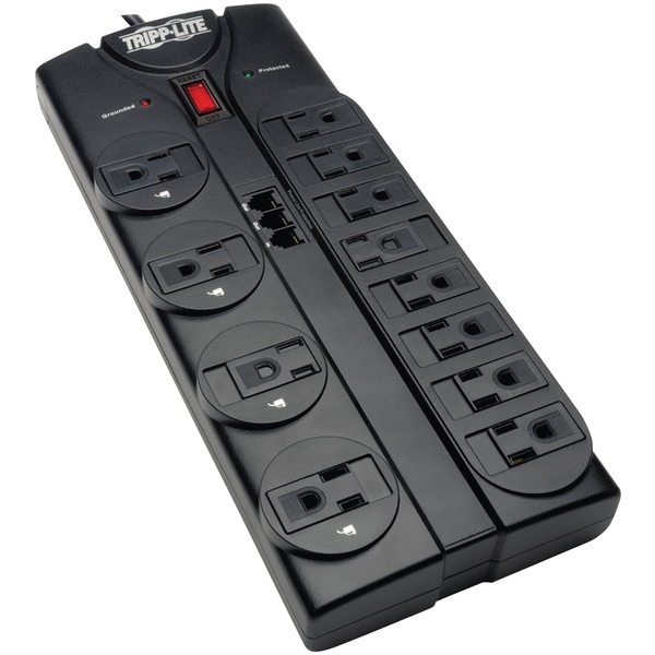 Tripp Lite TLP1208TEL Protect It! 12-Outlet Power Strip Surge Protector Tripp Lite TLP1208TEL Protect It! 12-Outlet Power Strip Surge Protector