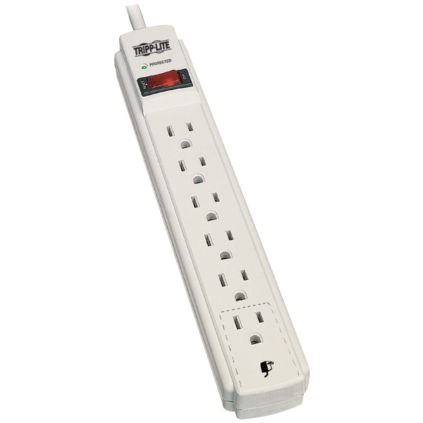 Tripp Lite TLP608 Protect It! 6-Outlet Surge Protector Tripp Lite TLP608 Protect It! 6-Outlet Surge Protector