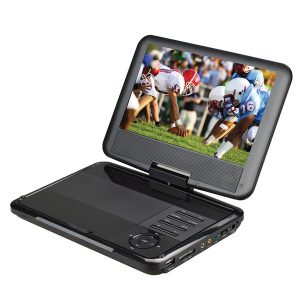 Supersonic SC-179 9-Inch Portable DVD Player with Swivel Display