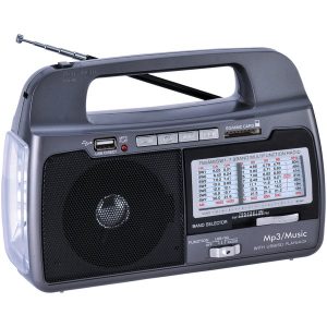 Supersonic SC-1082 9-Band AM/FM/SW 1-7 Portable Radio