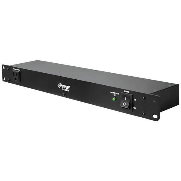 Pyle PCO850 9-Outlet Rack-Mountable Power Strip Surge Protector Pyle PCO850 9-Outlet Rack-Mountable Power Strip Surge Protector