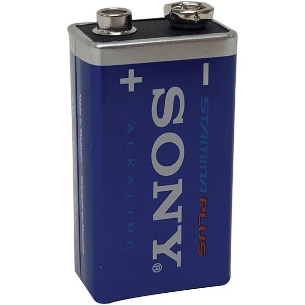 Sony 6AM6B1D STAMINA PLUS 9-Volt Alkaline Battery