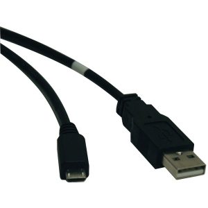 Tripp Lite U050-010 USB 2.0 A-Male to Micro B-Male Cable (10ft)