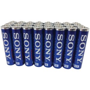 Sony AM4-B24D STAMINA PLUS AAA Alkaline Batteries (24 Pack)