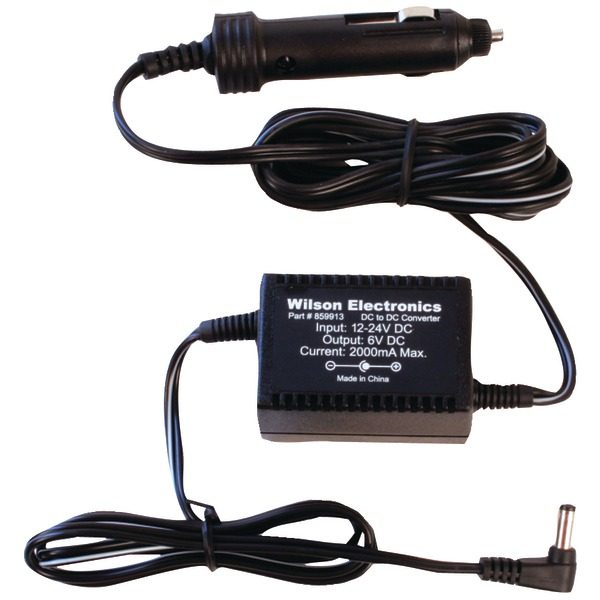 Wilson Electronics 859913 6-Volt DC Wireless Signal-Booster Power Adapter