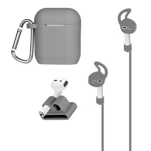 AT&T APCKIT-GRY AirPods Case and Accessories Kit (Gray)