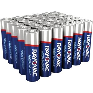 RAYOVAC 815-30PPTJ Alkaline Batteries Reclosable Pro Pack (AA; 30 pk)