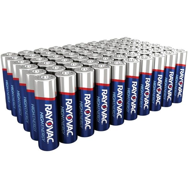 RAYOVAC 815-60PPJ Alkaline Batteries Reclosable Pro Pack (AA