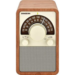 Sangean WR-15WL AM/FM Tabletop Radio (Walnut)