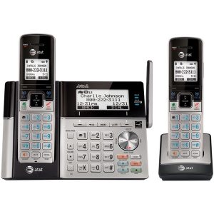 AT&T TL96273 DECT 6.0 Connect-to-Cell 2-Handset Phone System with Dual Caller ID