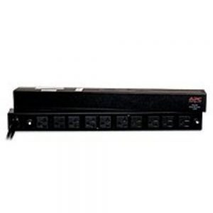 APC AP9560 12 F eet RackMount PDU 100 to 120V AC - 10 NEMA 5-20R - Black