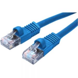 APC by Schneider Electric 3ft Cat5e UTP Mld/Stnd PVC Blue - 3 ft Category 5e Network Cable for Network Device - First End: 1 x RJ-45 Male Network - Second End: 1 x RJ-45 Male Network - Patch Cable - Blue
