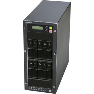 Addonics 1:9 HDD/SSD HS Duplicator (HD9SNDXHS) - Standalone - 1 x Source Drive(s) Supported - 9 x Destination Drive(s) Supported - Serial ATA Drive Interface