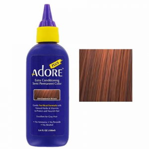 Adore Plus Semi Permanent Hair Color 354 Cinnamon Brown 3.4 oz