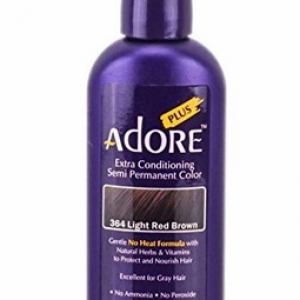 Adore Plus Semi Permanent Hair Color 364 Light Red Brown 3.4 oz