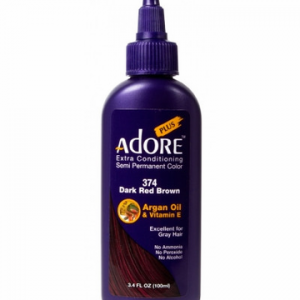 Adore Plus Semi Permanent Hair Color 374 Dark Red Brown 3.4 oz