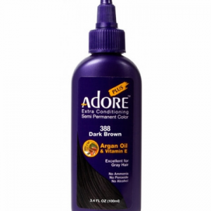 Adore Plus Semi Permanent Hair Color 388 Dark Brown 3.4 oz