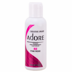 Adore Semi-Permanent Hair Color 82 Pink Rose 4 oz