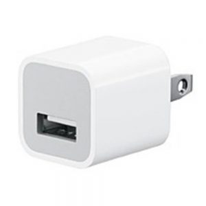 Apple MD810LL/A 5 Watts USB Power Adapter for All iPhone and iPods With Dock/Lightning Connector - White