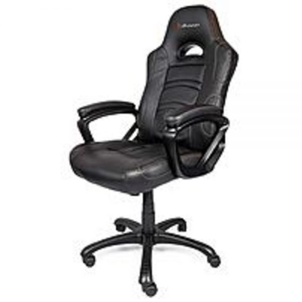 Arozzi Enzo Series ENZO-BK Gaming Racing Style Swivel Chair - Black