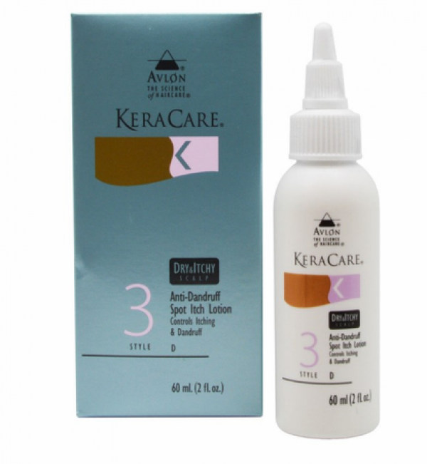 Avlon KeraCare Dry & Itchy Scalp Anti-Dandruff Spot Itch Lotion 2 oz