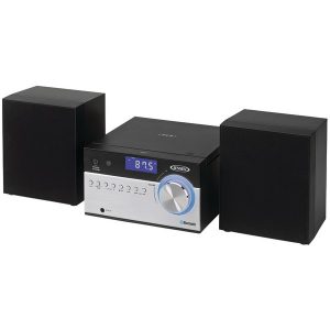 JENSEN JBS-200 Bluetooth CD Music System with Digital AM/FM Stereo Receiver