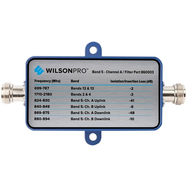 Wilson Electronics 860003 Band-5 Cellular Signal Filter (Channel A
