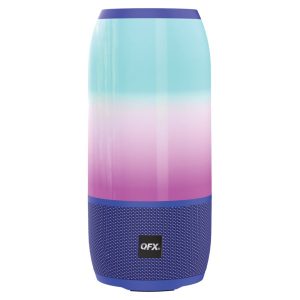 QFX BT-222BLU Hands-Free Speaker (Blue)