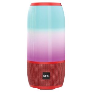QFX BT-222RED Hands-Free Speaker (Red)
