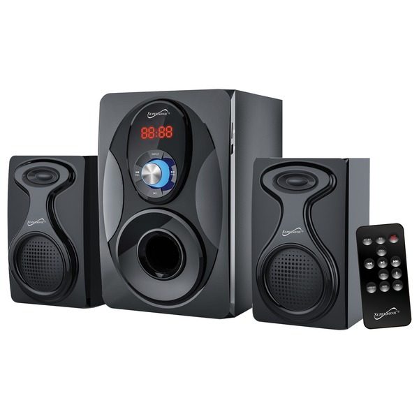 Supersonic SC-1129BT Bluetooth Multimedia Speaker System with Remote Control