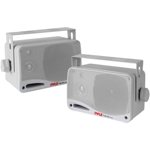 Pyle PDWR42WBT 3.5-Inch 200-Watt 3-Way Indoor/Outdoor Bluetooth Home Speaker System (White)
