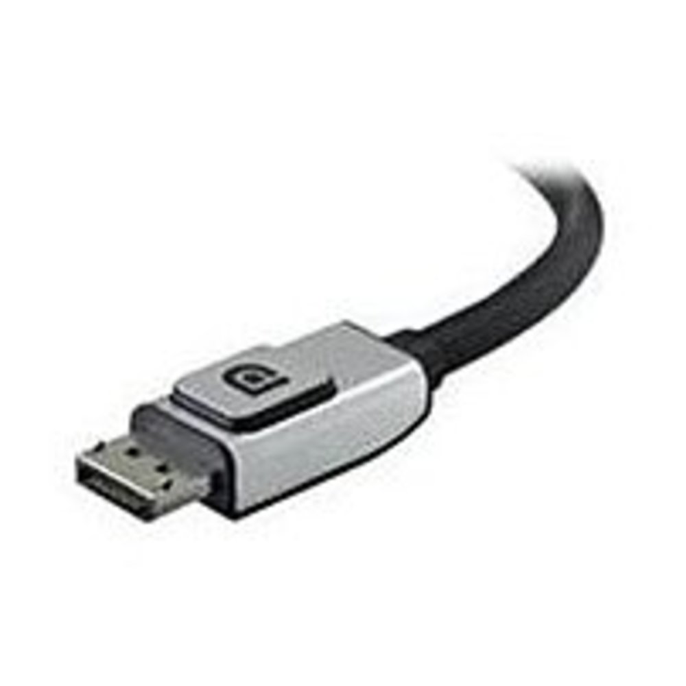 Belkin F2CD000B06-E 6 Feet Audio/Video Cable - 1 x 20-pin Male - 1 x 20-pin DisplayPort Male - Black Belkin F2CD000B06-E 6 Feet Audio/Video Cable - 1 x 20-pin Male - 1 x 20-pin DisplayPort Male - Black