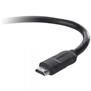 Belkin F8V3311b06 HDMI Cable - HDMI - 6 ft - HDMI Male - HDMI Male - Black