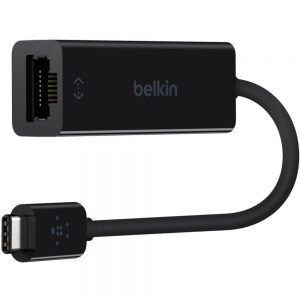 Belkin Gigabit Ethernet Card - USB Type C - 1 Port(s) - 1 - Twisted Pair