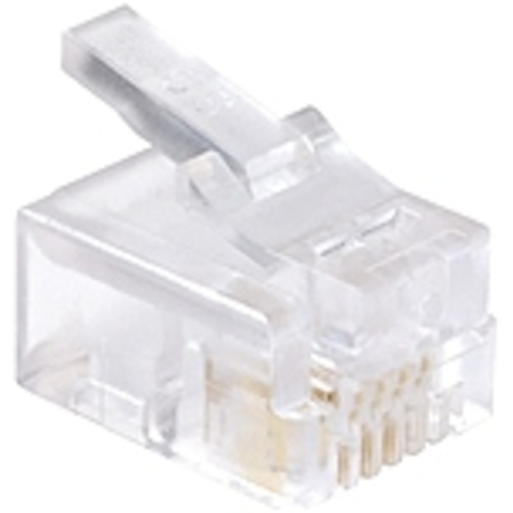 Belkin R6G044-25 RJ-11 Phone Connector - 25 Pack Belkin R6G044-25 RJ-11 Phone Connector - 25 Pack