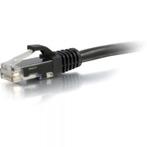 C2G 10ft Cat6a Snagless Unshielded (UTP) Network Patch Ethernet Cable-Black - Category 6a for Network Device - RJ-45 Male - RJ-45 Male - 10GBase-T - 10ft - Black